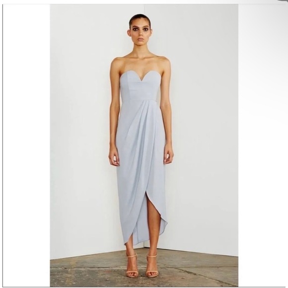 Elegant Shona Joy Strapless Sweetheart Dress, Size 4 US - Picture 1 of 4